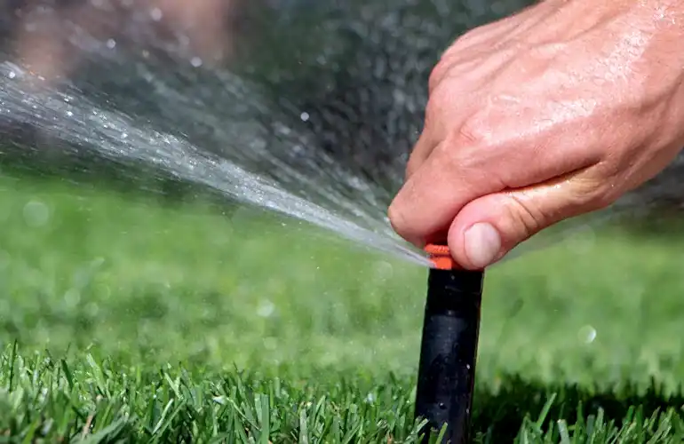 Монтаж системы автополива