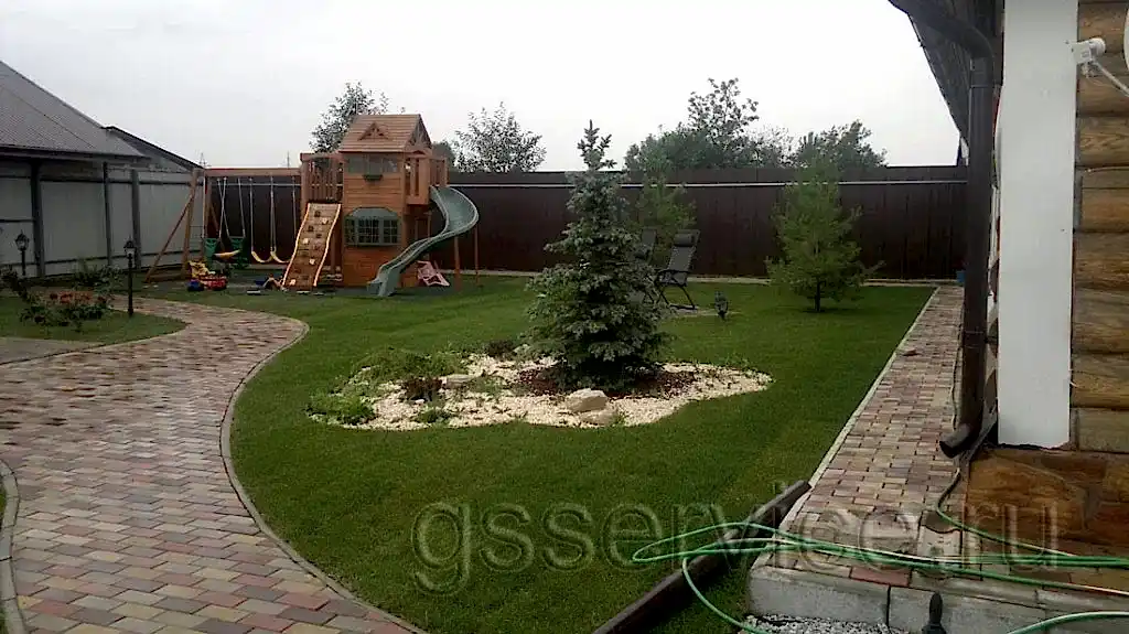 зеленый газон ГринСтройСервис Алматы заказать