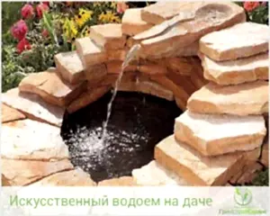 Разработка дизайна искусственного водоема