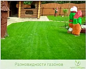 Рулонный газон на детской площадке