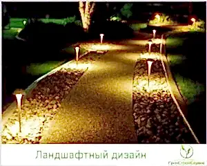 Освещение в ландшафтном дизайне