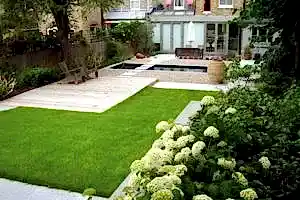 Стиль ландшафтного дизайна Модерн