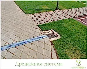 Дренажная система водоотведения на участке