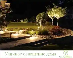 уличное освещение для загородного дома