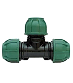 Тройник компрессионный