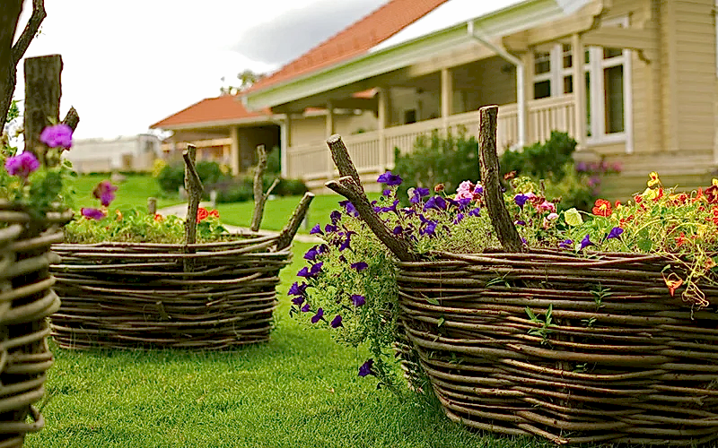 Ландшафтный дизайн в стиле Кантри