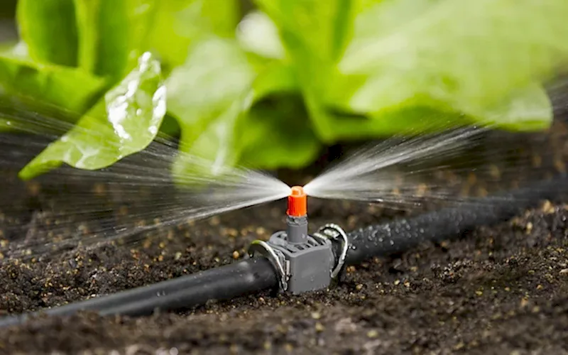 Монтаж автополива газона