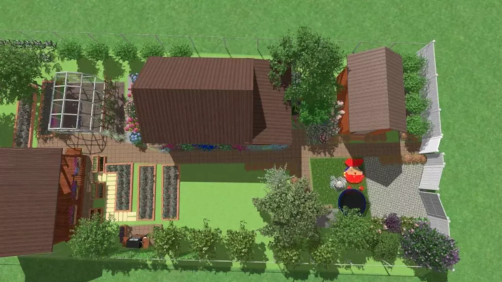 Ландшафтный проект придомовой территории в РТ